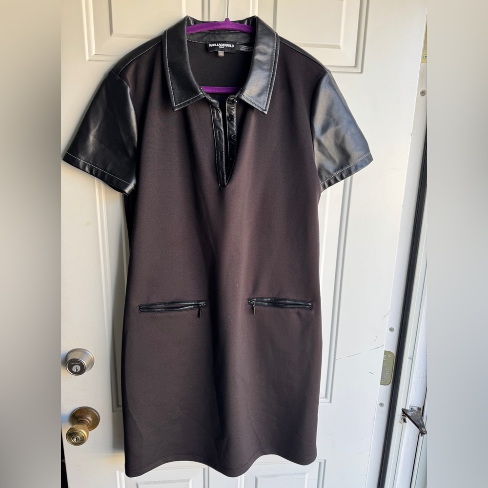 Black Karl Lagerfeld dress size 12